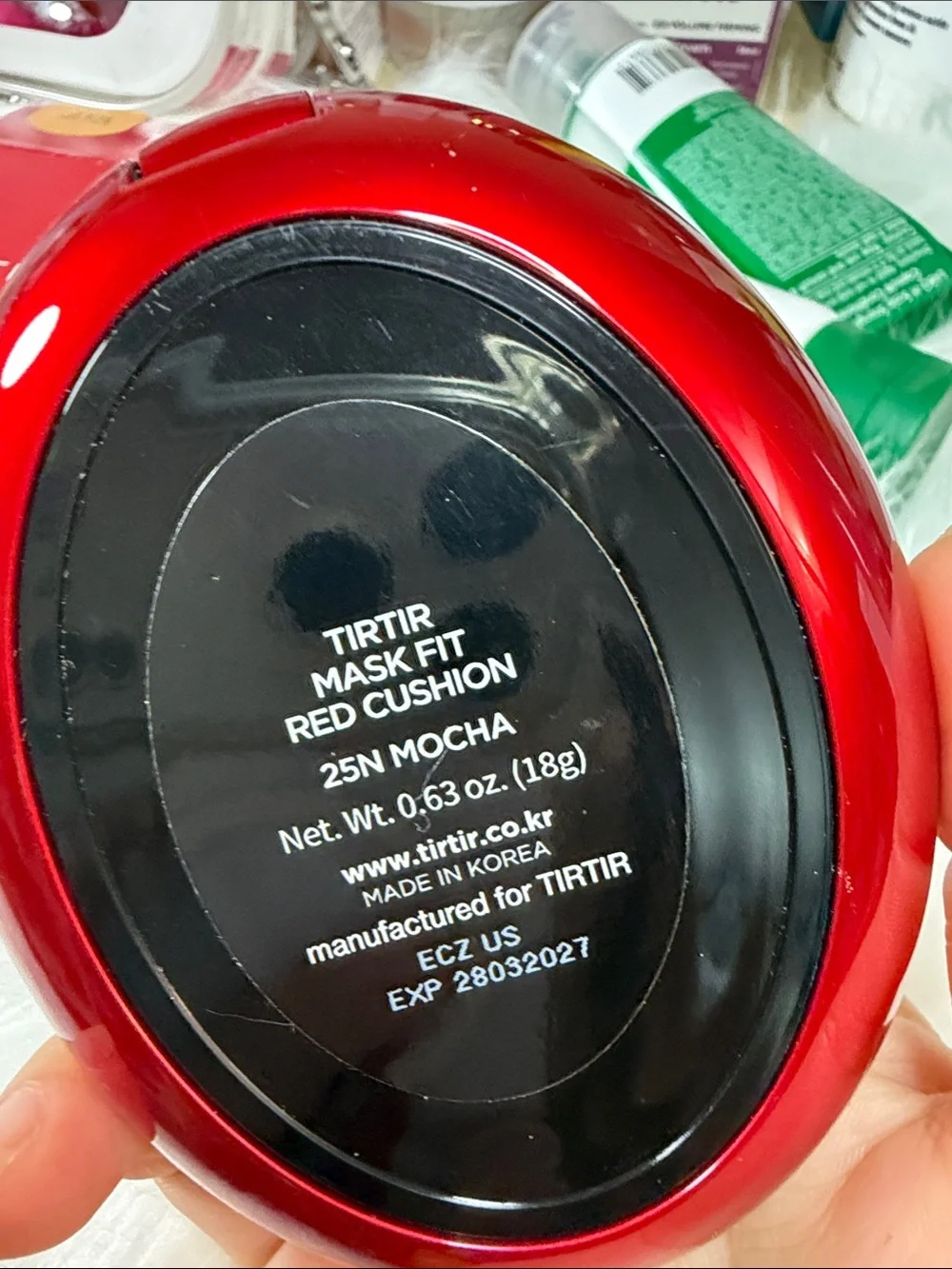 TIRTIR Mask Fit Red Cushion Foundation Compact 25N Mocha